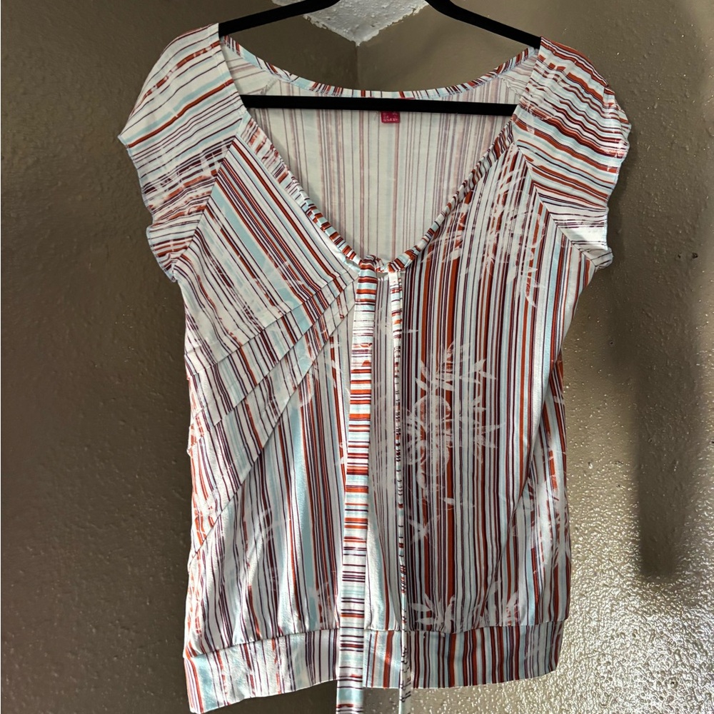 Striped Multicolor Top